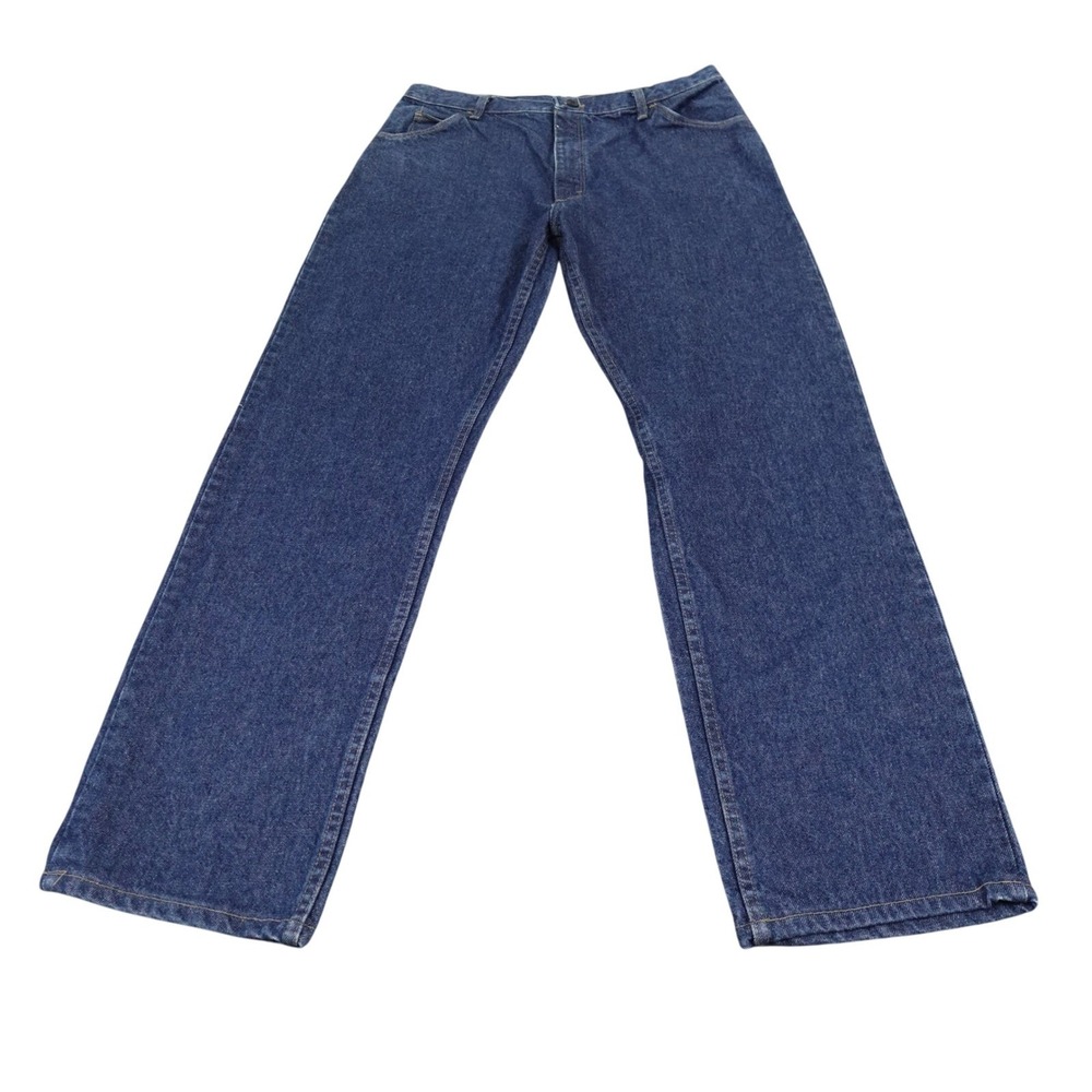 Bulwark FR Flame Resistant Jeans Mens 34X32.5 Blue Denim HRC 2 Construction